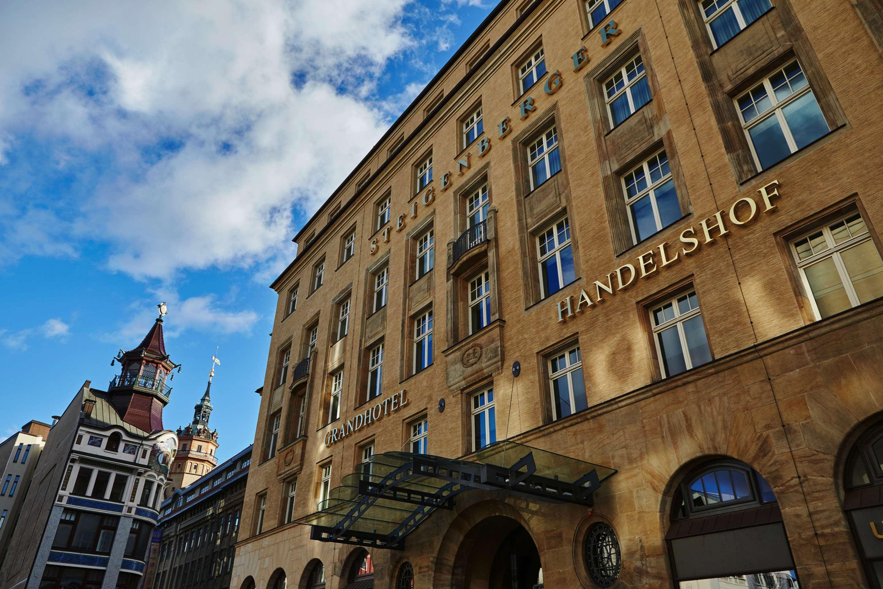 Steigenberger Icon Grandhotel Handelshof Leipzig Exteriör bild