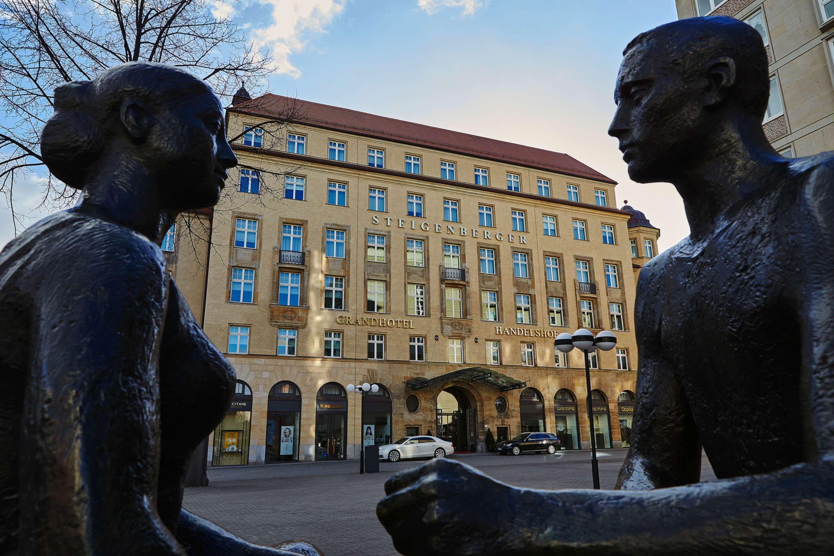 Steigenberger Icon Grandhotel Handelshof Leipzig Exteriör bild